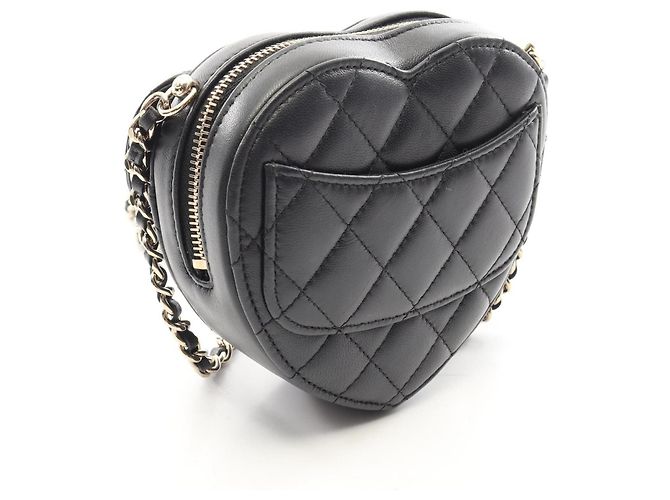 Borsa a pochette Chanel Heart Chain Clutch - vista 2