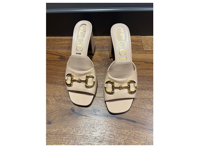 Mules Gucci Horsebit in pelle - vista 10