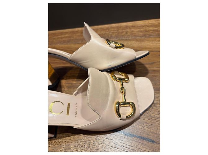 Mules Gucci Horsebit in pelle - vista 6