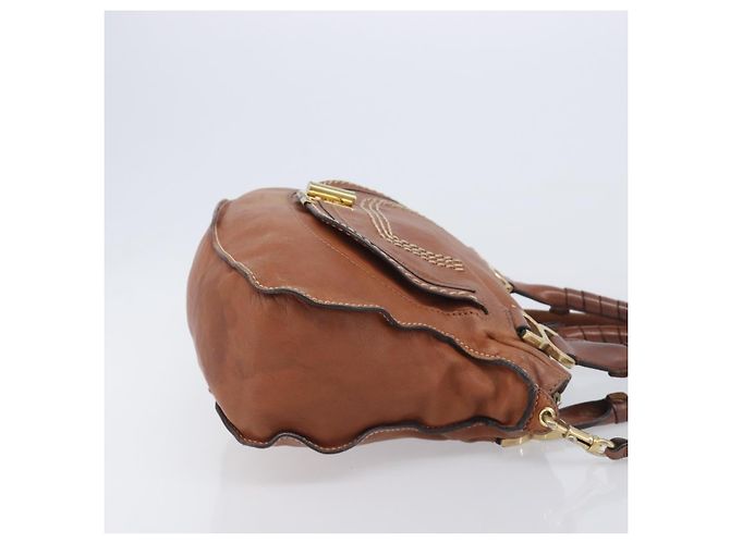 Chloé Chloe Marcie Satchel Leather Medium - vista 3
