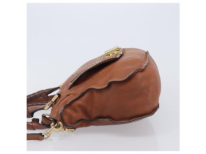 Chloé Chloe Marcie Satchel Leather Medium - vista 4