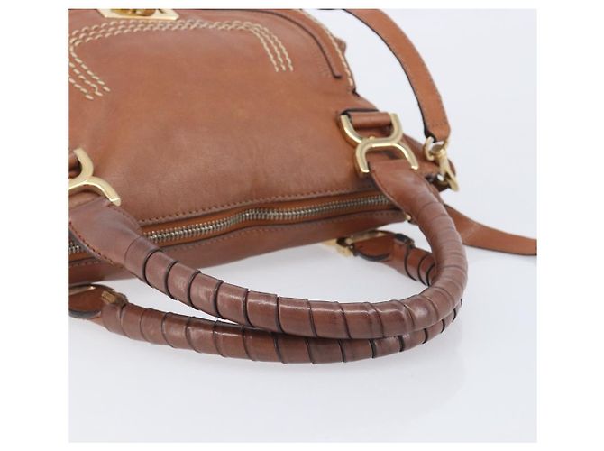 Chloé Chloe Marcie Satchel Leather Medium - vista 6