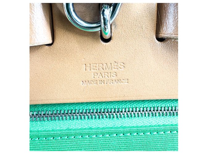 Hermès Hermes Herbag Toile and Leather PM - vista 6
