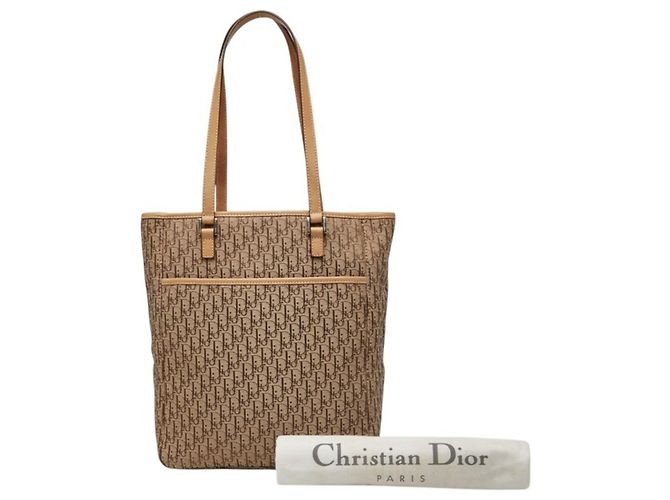 Borsa Tote Christian Dior Dior Trotter Oblique - vista 11