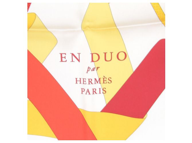 Hermès Foulard Hermes Carre 90 EN DUO PAR - vista 6