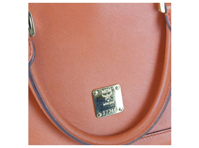 Borsa a tracolla in pelle MCM - vista 12