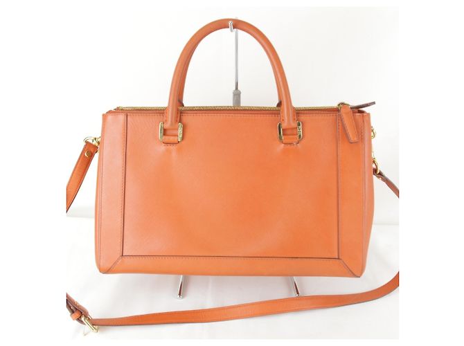 Borsa a tracolla in pelle MCM - vista 2