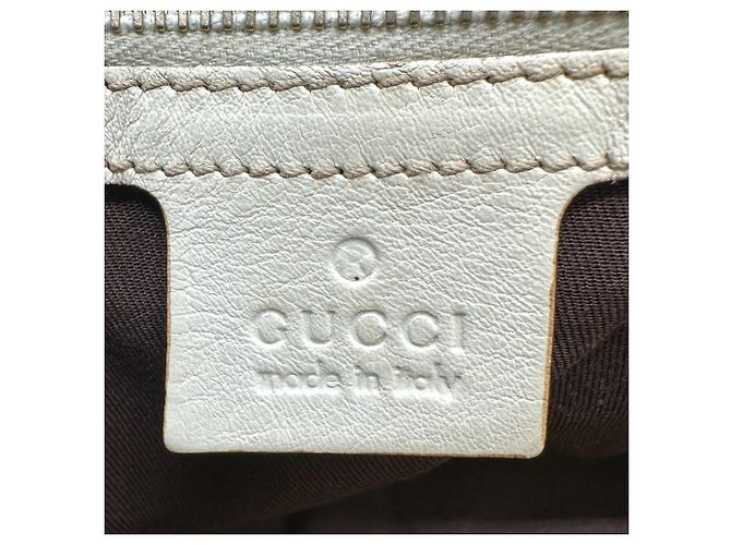 Borsa Tote Gucci GG Canvas beige - vista 16