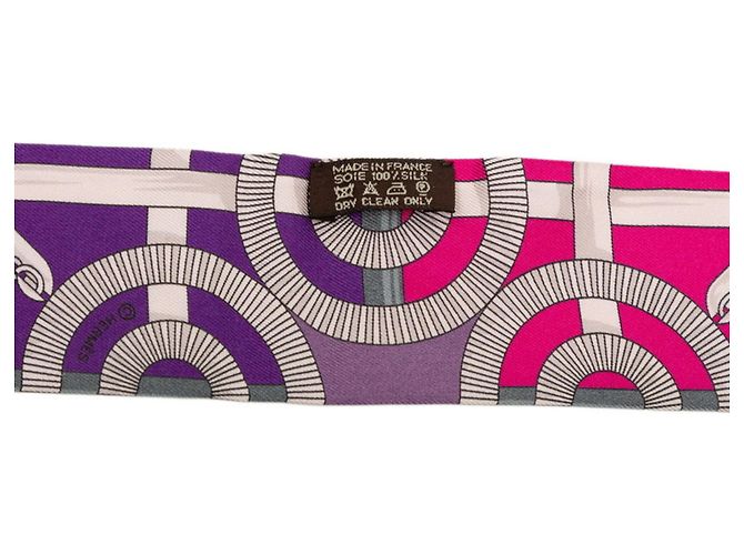 Hermès Pañuelo Hermes Twilly Eperon d'or - vista 4
