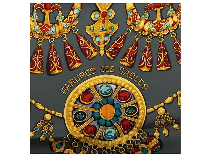 Hermès Hermes Carre 90 Parures des Sables Seidentuch - Ansicht 4