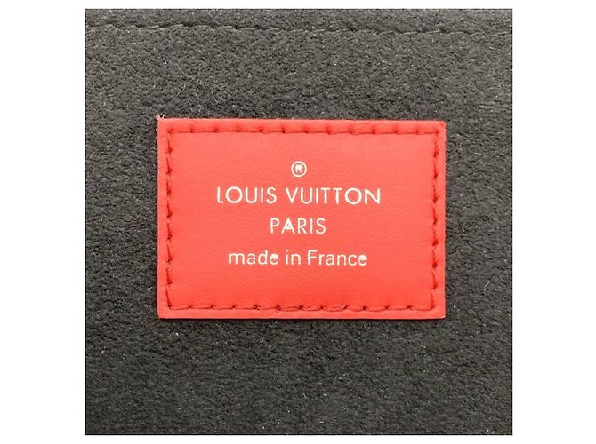 Borsa a pochette Louis Vuitton x Supreme in pelle Epi - vista 6