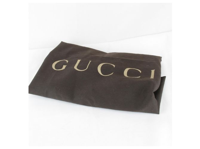 Borsa Gucci Beige in Pelle e Tela - vista 15