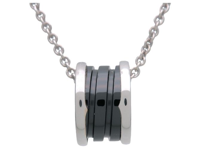 Bulgari Pendente Bvlgari B.Zero1 Save the Children in argento sterling e ceramica - vista 2