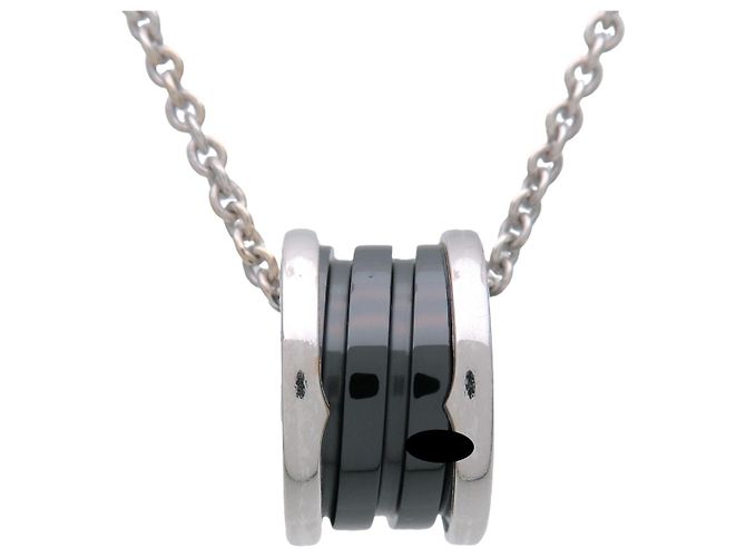 Bulgari Pendente Bvlgari B.Zero1 Save the Children in argento sterling e ceramica - vista 3
