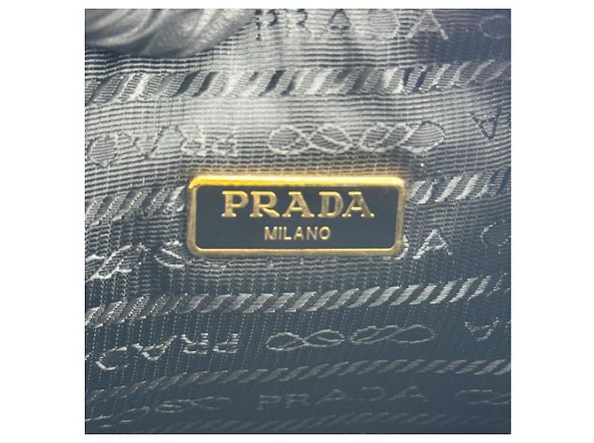 Prada Re-Edition 2005 Hobo Tessuto in pelle Saffiano Mini - vista 6