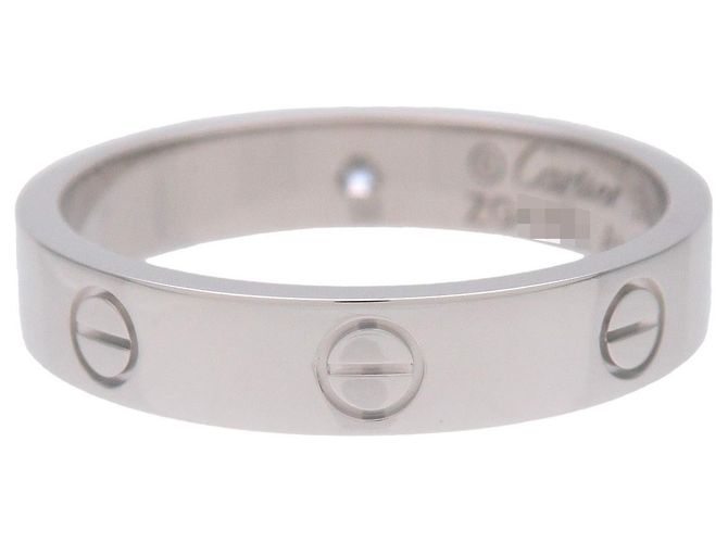 Cartier Love 1 Diamond Band Platinum with Diamond - vista 2