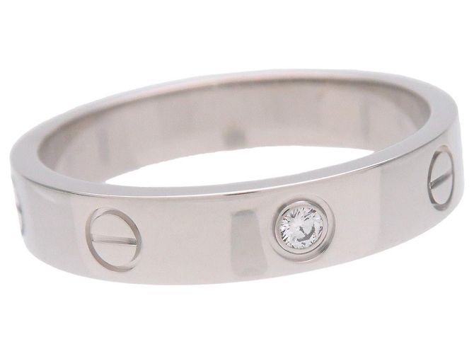 Cartier Love 1 Diamond Band Platinum with Diamond - vista 5