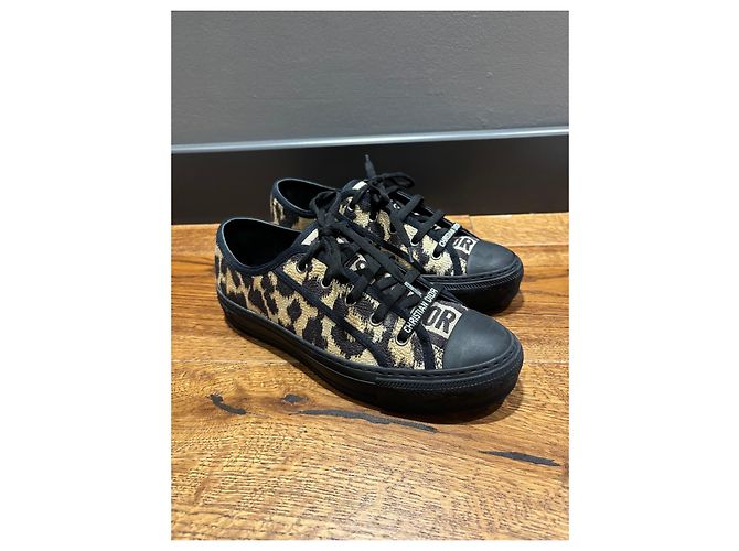 Christian Dior Walk’n Dior Sneakers Leopard Print - vista 2