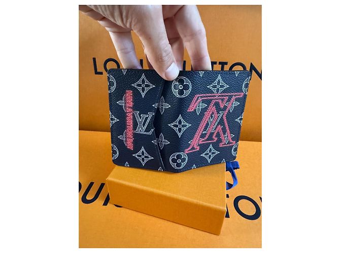 Louis Vuitton Monogram Canvas Upside Down Card Holder - view 3