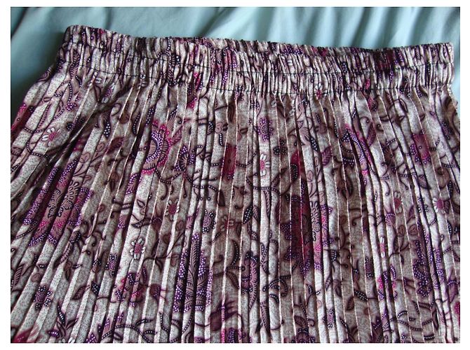 inconnue Falda Maxi Plisada con Estampado Floral de Algodón - vista 4