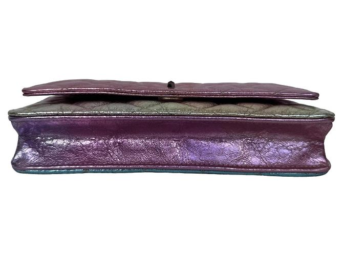 Wallet On Chain Chanel WOC Portafoglio pelle di capra arcobaleno - vista 6