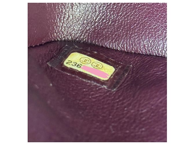 Chanel Classic Double Flap Medium Nero Pelle Agnello - vista 9