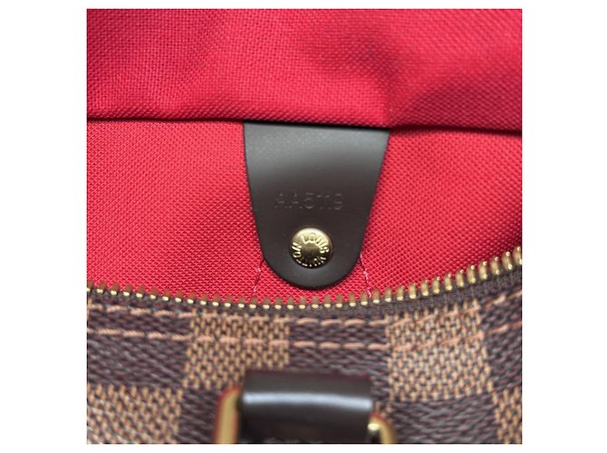 Louis Vuitton Speedy 30 Bandoulière Damier Ebene - vista 12