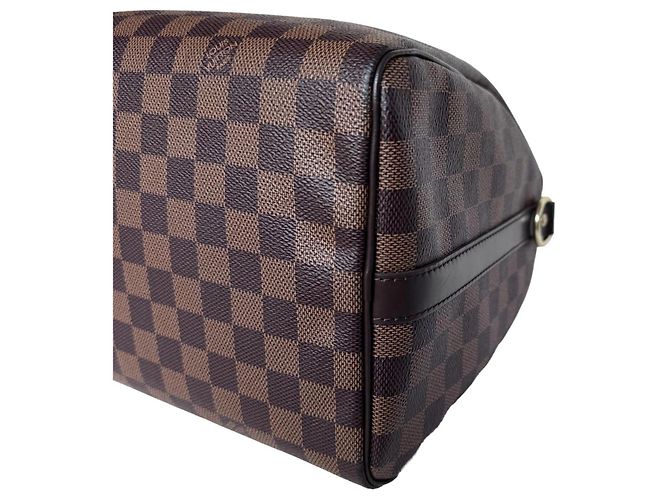 Louis Vuitton Speedy 30 Bandoulière Damier Ebene - vista 4