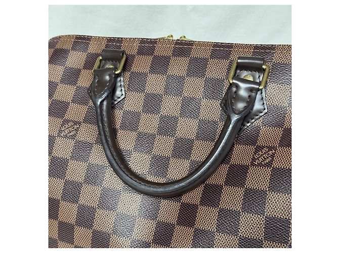 Louis Vuitton Speedy 30 Bandoulière Damier Ebene - vista 6