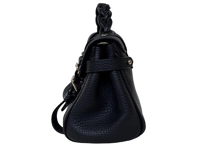 Borsa a mano Mulberry Alexa in pelle - Nero - vista 3