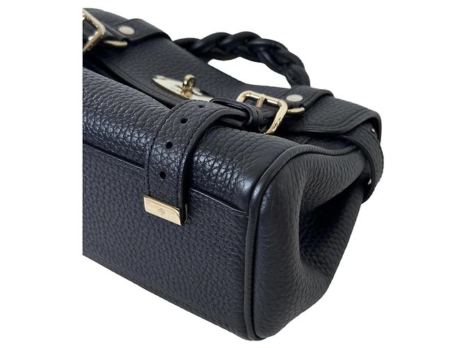 Borsa a mano Mulberry Alexa in pelle - Nero - vista 6