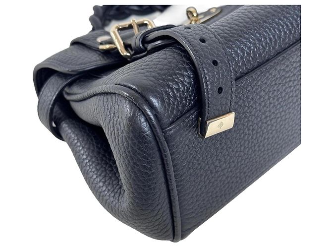 Borsa a mano Mulberry Alexa in pelle - Nero - vista 7