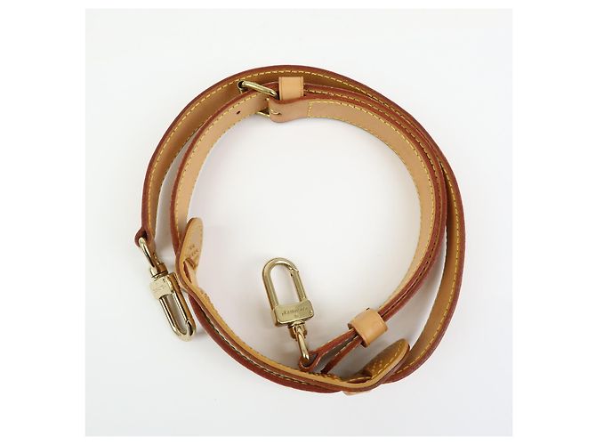 Louis Vuitton Adjustable Shoulder Strap Vachetta Leather Medium - view 2