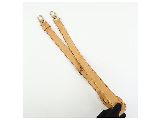 Louis Vuitton Adjustable Shoulder Strap Vachetta Leather Medium - view 4