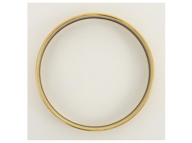 Hermès Bracciale Hermes Bangle in smalto stampato sottile - vista 5