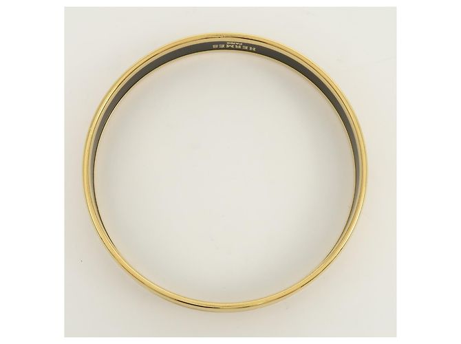 Hermès Bracciale Hermes Bangle in smalto stampato sottile - vista 6