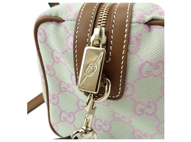 Gucci Web Boston GG Canvas Mini - vista 7