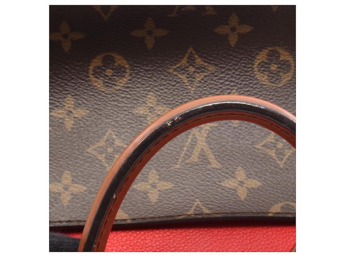 Louis Vuitton Fold Tote PM Monogram Cerise Crème Noir - vista 6