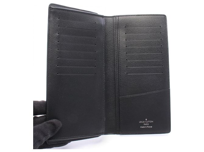 Louis Vuitton Portefeuille Brazza Monogram Eclipse Long Wallet - vista 3