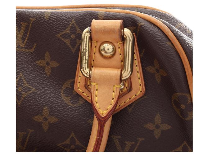 Borsa Louis Vuitton Manhattan PM Monogram - vista 9
