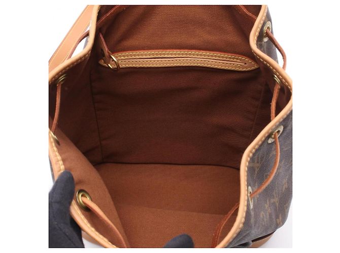 Zaino/Borsa Louis Vuitton Montsouris MM - vista 3