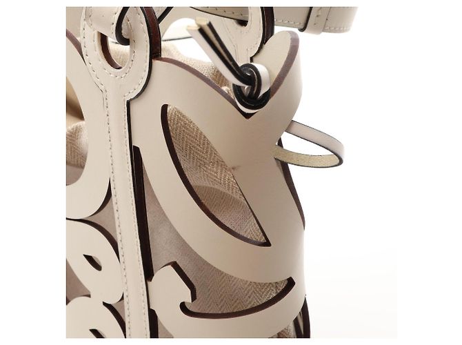 Borsa Tote Loewe Anagram Cutout - vista 9