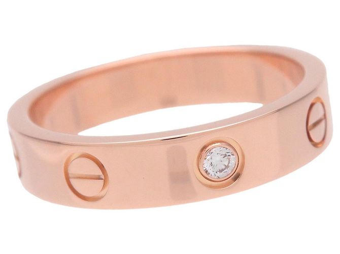 Cartier Love Ehering 1 Diamant 18K Roségold mit Diamant - Ansicht 3