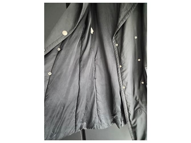 Trench Gucci Negro de Nylon - vista 11