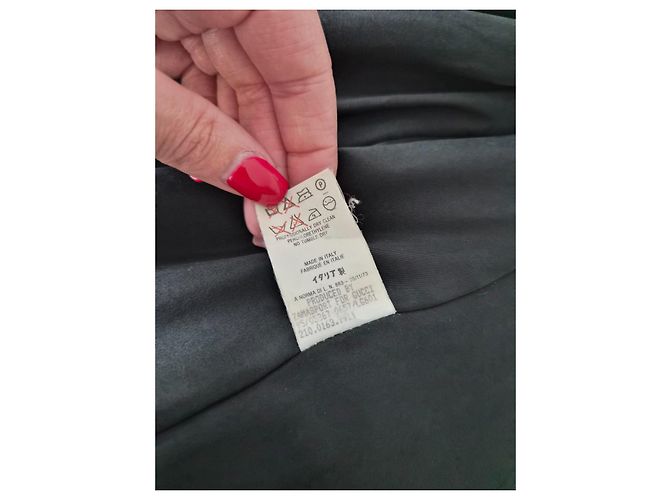 Trench Gucci Negro de Nylon - vista 15