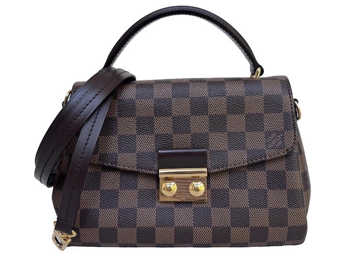 Borsa Louis Vuitton Croisette Damier Ebene - vista 2