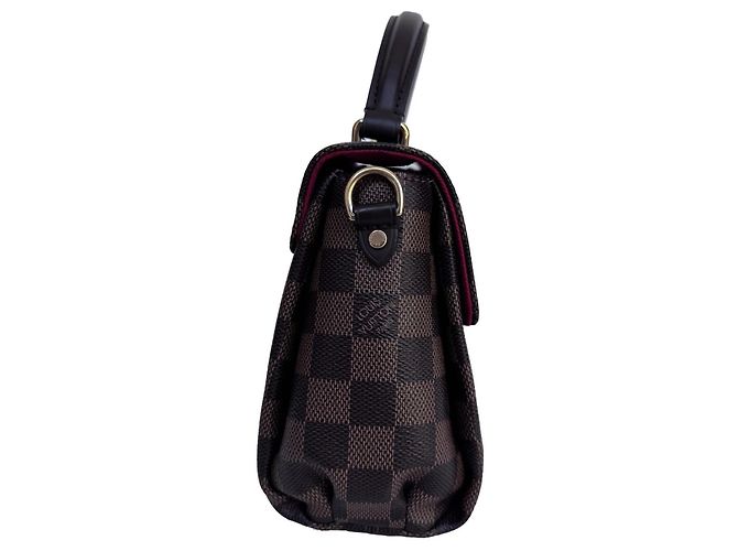 Borsa Louis Vuitton Croisette Damier Ebene - vista 5