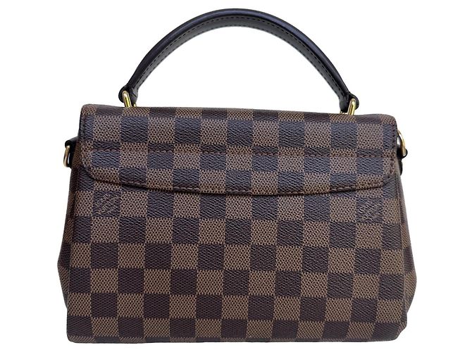 Borsa Louis Vuitton Croisette Damier Ebene - vista 6