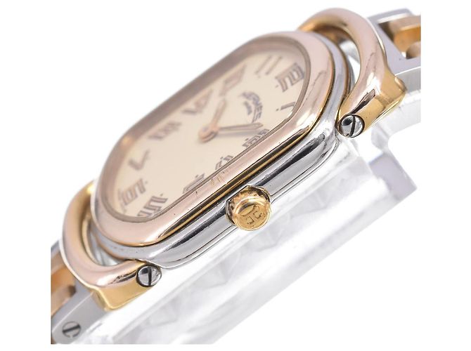 Hermès Hermes Rallye Quartz Stainless Steel and Plated Metal 20 - Ansicht 3