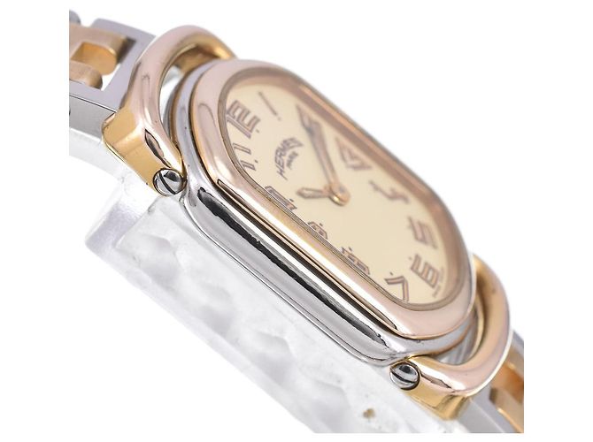 Hermès Hermes Rallye Quartz Stainless Steel and Plated Metal 20 - Ansicht 4